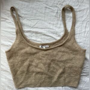 Reformation Cashmere Crop Sweater in Size S